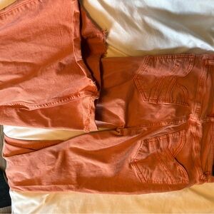 Stylish Orange Jeans